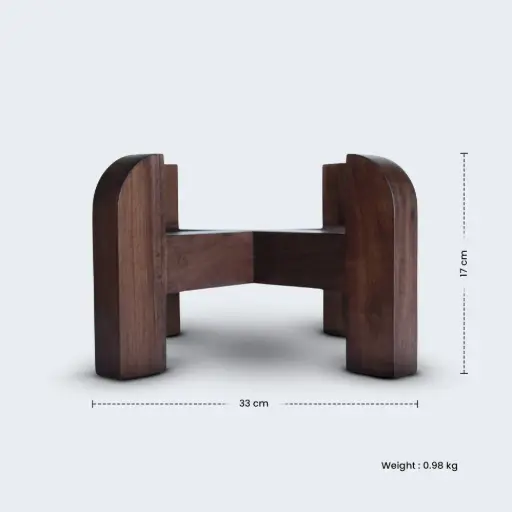 [PGNTWS-8] Phoenix Gravity 8L Premium Teakwood Wooden Stand (New)